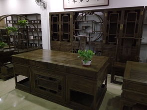 红木家具鸡翅木办公桌