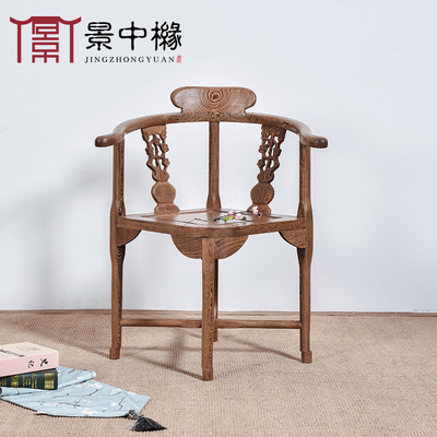 红木家具鸡翅木三角椅,传统与现代的完美融合?