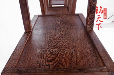 红木家具 鸡翅木家具 实木多宝格古董架陈列架 鸡翅木花瓶博古